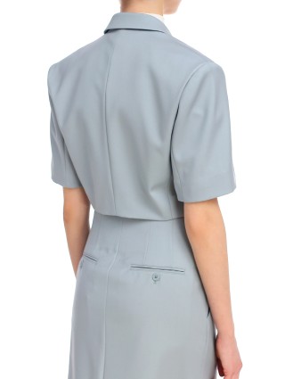 Голубой пиджак PUSHBUTTON: фото 5 - Invogue